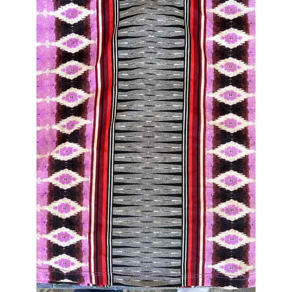 Athleta Ariel Tiki Tankini 2 Piece Swim Size M-L Tall Swimwear‎ Racerback Tribal - Picture 5 of 10